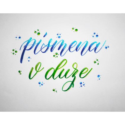 Kurz moderní kaligrafie s brushpenem