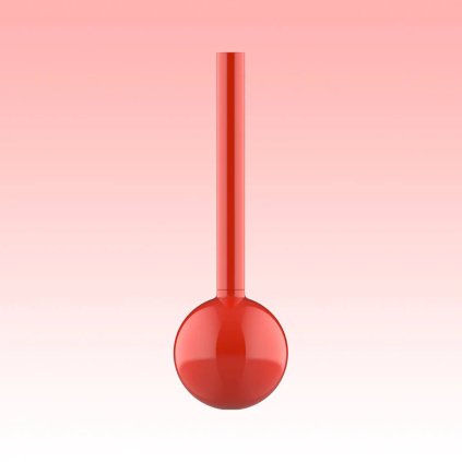 KACO Lollipop Desktop Pen, červené