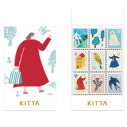 Kitta sada nálepek, kolekce