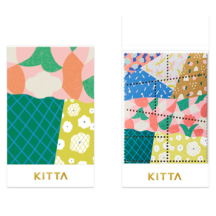 Kitta sada nálepek, patchwork 1