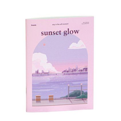 Iconic linkovaný sešit Ilsangjip A5, 07 Sunset Glow