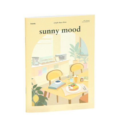 Iconic linkovaný sešit Haru A5, 02 Sunny Mood