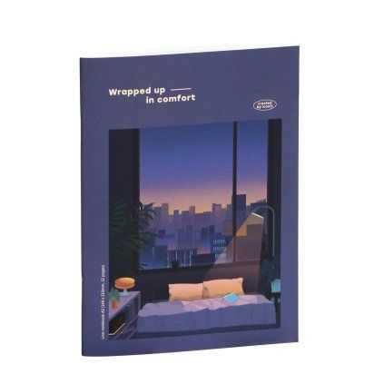 Iconic linkovaný sešit Haru A5, 04 Comfort
