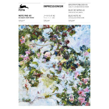 The Pepin Press design notepad A5, Impressionism