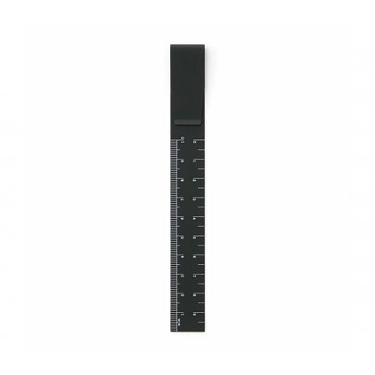 FK029BKclip ruler black