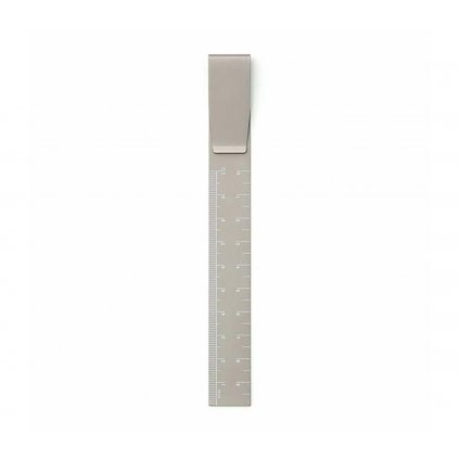 FK029GYclip ruler grey