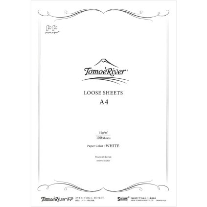 Tomoe River papír, bílý, A4