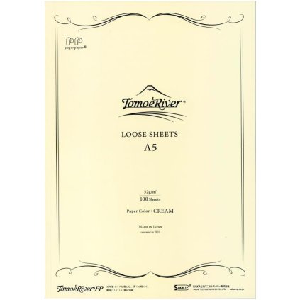 Tomoe River papír, krémový, A5