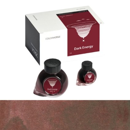 Colorverse set inkoustů 65 ml +15 ml, No.18 Dark Energy pruh