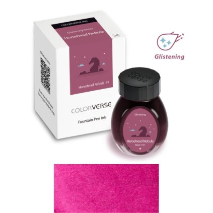 Colorverse třpytivý inkoust 30 ml, No.91 Horsehead Nebula pruh