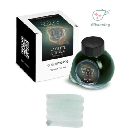 Colorverse třpytivý inkoust 65 ml, Project Ink No. 039 Cat's Eye Nebula pruh