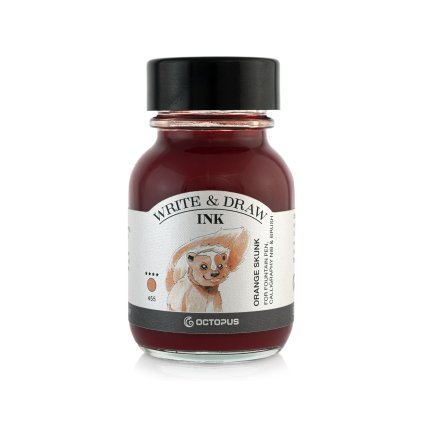 write and draw inks colorieren sketchen tusche tinte orange skunk 50 ml