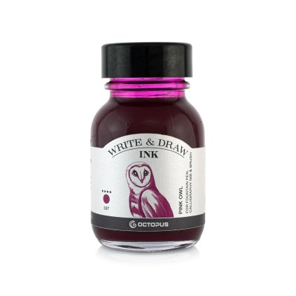 write and draw inks colorieren sketchen tusche tinte pink owl 50 ml