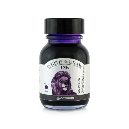 write and draw inks colorieren sketchen tusche tinte violet lion 50 ml