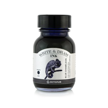 write and draw inks colorieren sketchen tusche tinte blue chameleon 50 ml