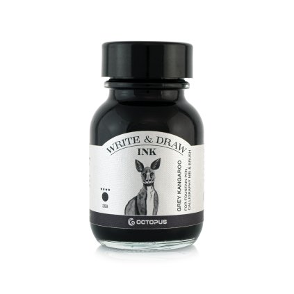 write and draw inks colorieren sketchen tusche tinte grey kangaroo 50 ml