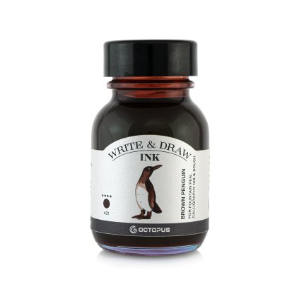 write and draw inks colorieren sketchen tusche tinte brown penguin 50 ml