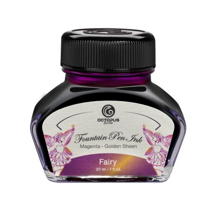 Octopus Sheen Ink Schreibtinte zweifarbig pink Fairy