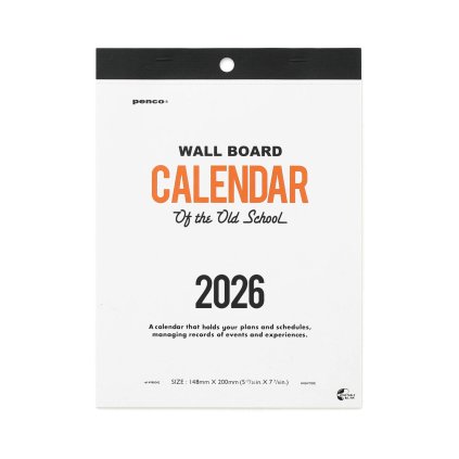 Penco nástěnný kalendář 2026, A5