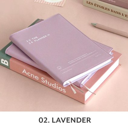 Iconic týdenní diář The Planner M 2026, A5, 02 fialový