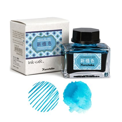 Kuretake inkoust Meiji No Iro 20ml, Shimbashi Iro a