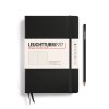 Leuchtturm1917 tečkovaný zápisník Hardcover A5, Black
