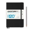 Leuchtturm1917 čistý zápisník 120g edition A5, Black