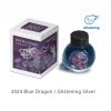 Colorverse třyptivý inkoust 15 ml, 2024 Blue Dragon Silver