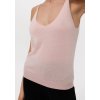 růžový hedvábný top endless