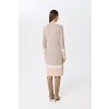 W25 00CH0603 Back béžové šaty