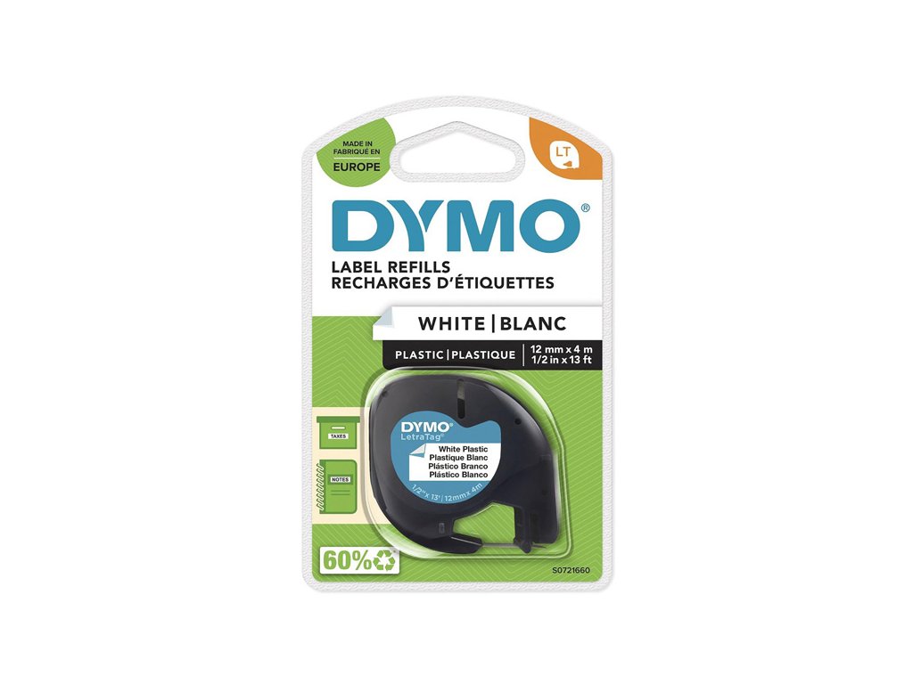 DYMO páska LetraTag 59422 - bílá