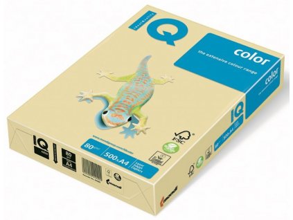 IQ COLOR YE23 A4 80g světle žlutá