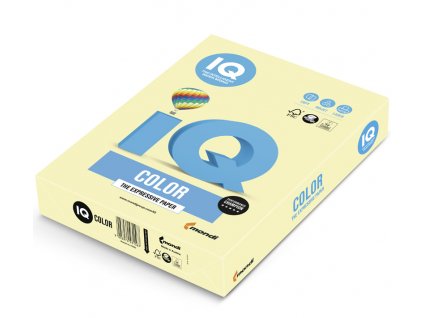 10077 iq color ye23 a4 160g svetle zluta