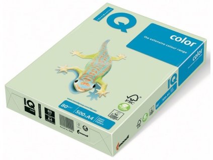 10155 1 iq color gn27 a3 80g svetle zelena