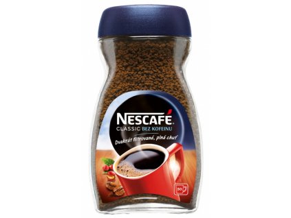 Káva Nescafé Classic 100g bez kofeinu