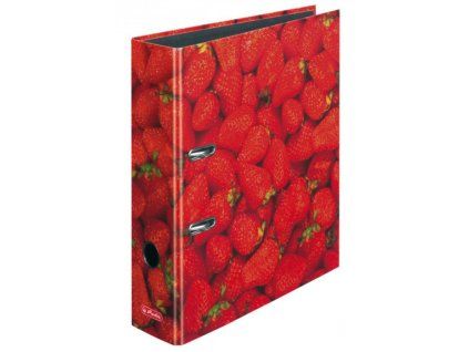 Pákový pořadač HERLITZ A4 80mm jahody