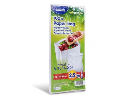 SÁČEK svačinový papírový 2.5kg 100ks
