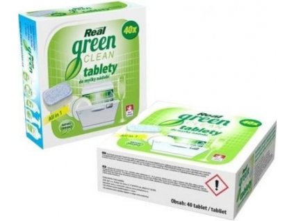 Real Green tablety do myčky 40ks