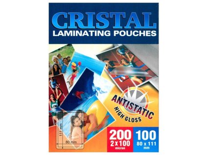 12225 1 laminovaci folie 80x110mm 100mic