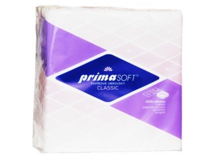 Ubrousky papírové PrimaSoft Classic 100ks