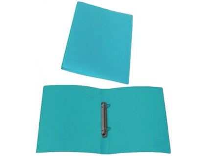 1263 poradac classic 2 krouzkovy nepruhledny a4 zeleny