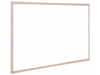 Magnetická tabule s dřevěným rámem 90x60cm