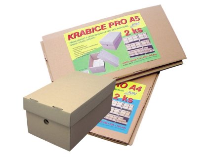 1461 krabice s vikem bobo a5 17x24x15cm 2ks