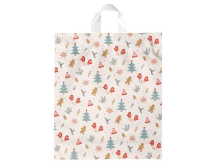 Taška s vánočním motivem vzor 8