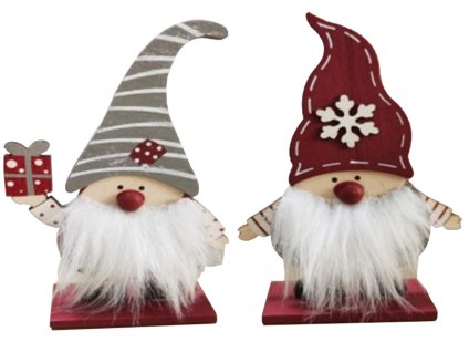 Skřítek dřevěný