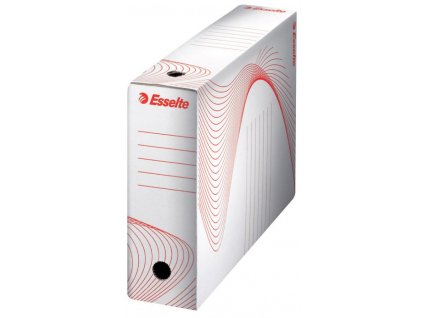 1551 archivacni krabice esselte 100mm bila