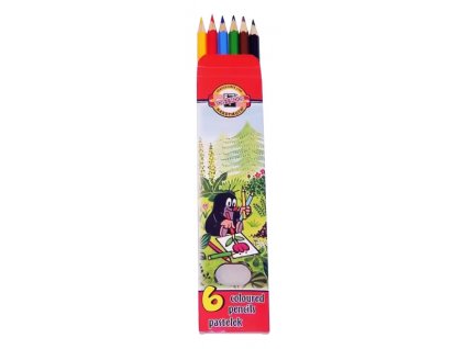 Pastelky Koh-i-Noor Krtek 3651 - 6ks