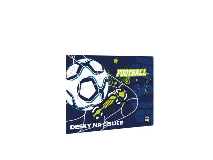 Desky na číslice fotbal 3-94124