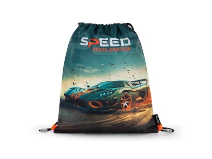 Sáček na cvičky auto 3-05324