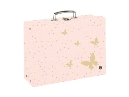 Kufřík lamino hranatý A4 OXY GO Motýl